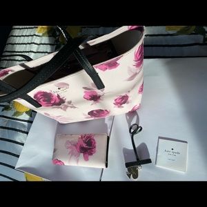 Kate Spade New York Hawthorne Lane Roses Tote Bag